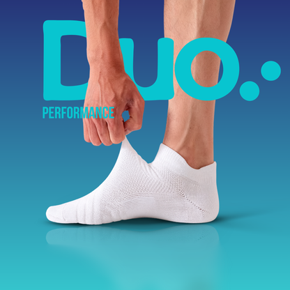 Duo Performance™ - 5 Zoners komprimerande strumpor