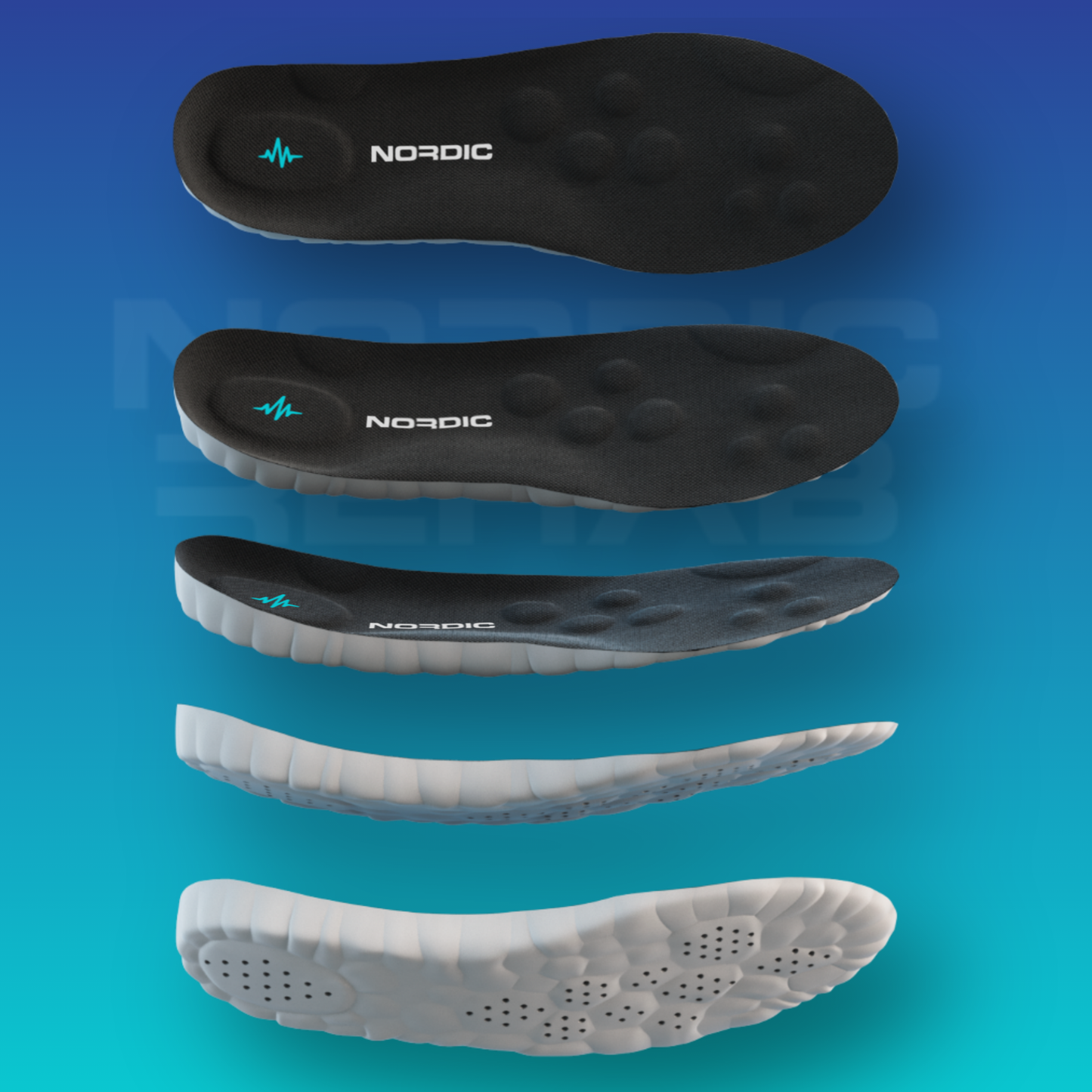 Cloudtech Comfort™ - Stötdämpande Skoinlägg